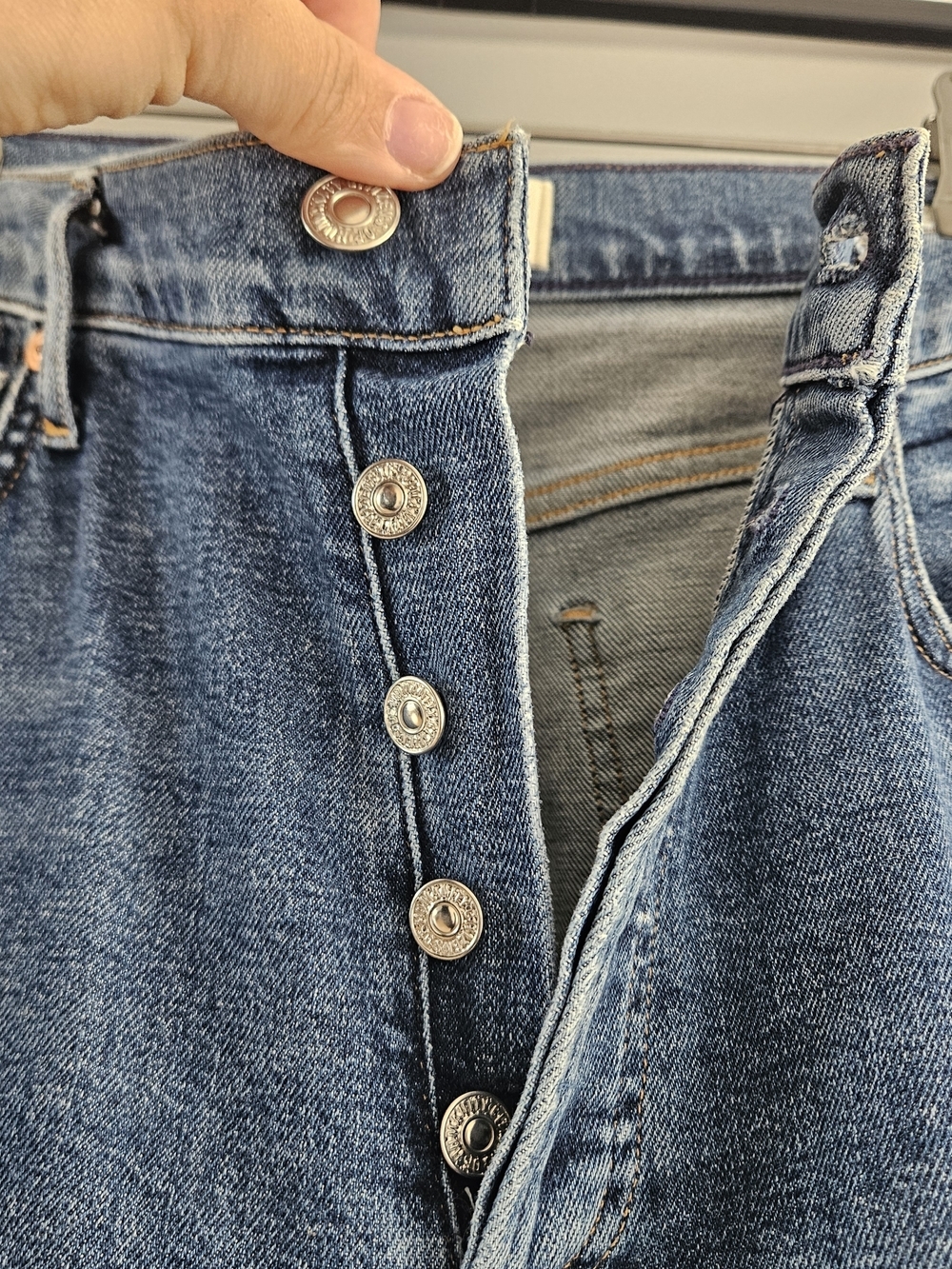 Citizens Of Humanity Charlotte High Rise Button Fly Denim Jeans Sz 29 - Picture 4 of 9